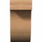 Ekena Millwork Del Monte Rough Sawn Rafter Tail, Western Red Cedar, 4"W x 8"H x 16"L RFT04X08X16DEL00RWR - alternate 3
